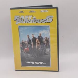Fast  Furious 6 (DVD, 2013) used condition